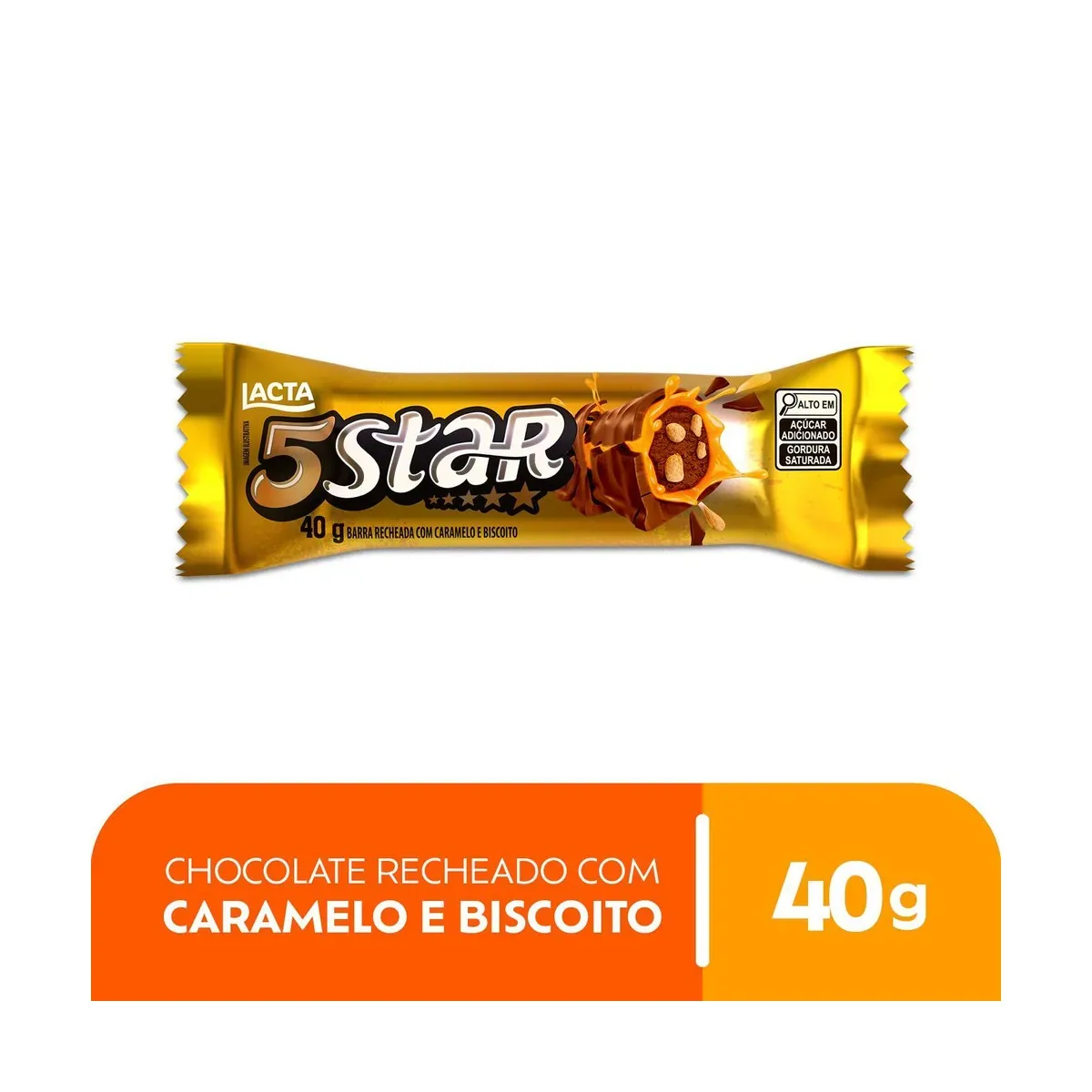 5Star Choc 40G — MONDELEZ MATRIZ